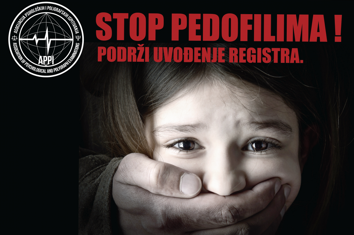 Saša Milovanović: Stop pedofilima! Podržimo javni registar.